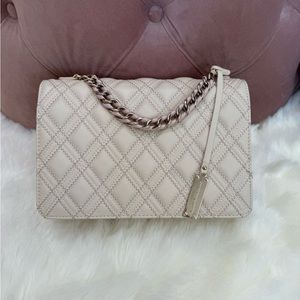 Beige Quilted Bag